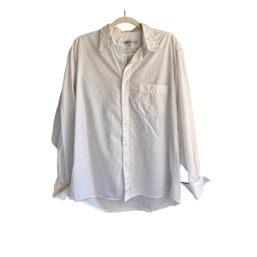 Perry Ellis Portfolio White French Cuff Dress Shirt – Size 16.5 33